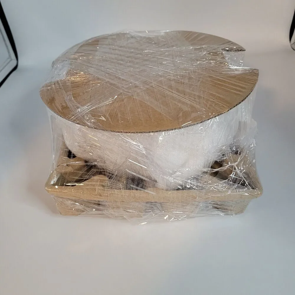 VTG Kustom Kraft USA Solid Black Walnut Wood Salad Bowls Set of 4 MCM 60s-70s